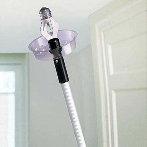 Aluminum 5-11 Foot Telescopic Pole with Removeable Cone and Universal Thread,…