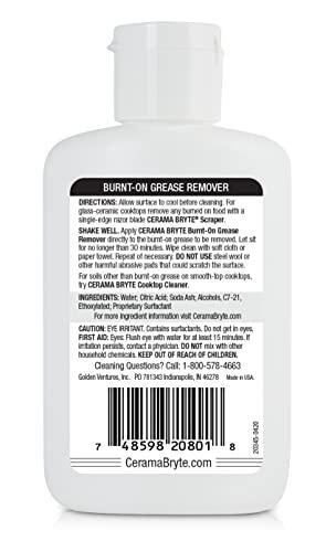 Cerama Bryte Burnt on Grease Remover, 2 Ounce Bottle (20812)