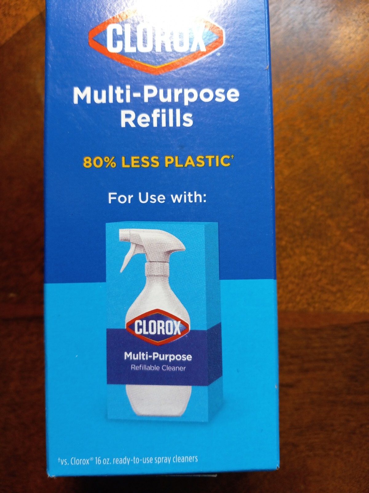 Clorox Multi-Purpose Spray Concentrate Refills Crisp Lemon 2 Pack Set of 2