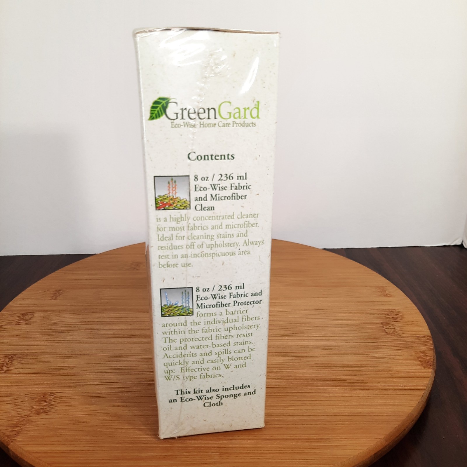 Green Gard Eco-Wise Home Care Furniture Fabric & Microfiber Cleaner NEW