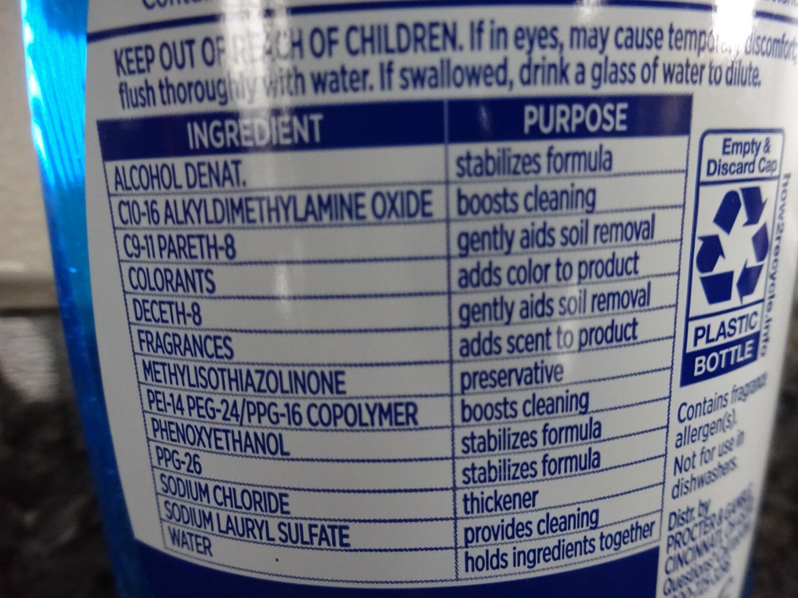 8 Dawn New Clean Scent EZ-SQUEEZE Dishwashing Liquid Dish Soap 14.7 FL oz. NEW