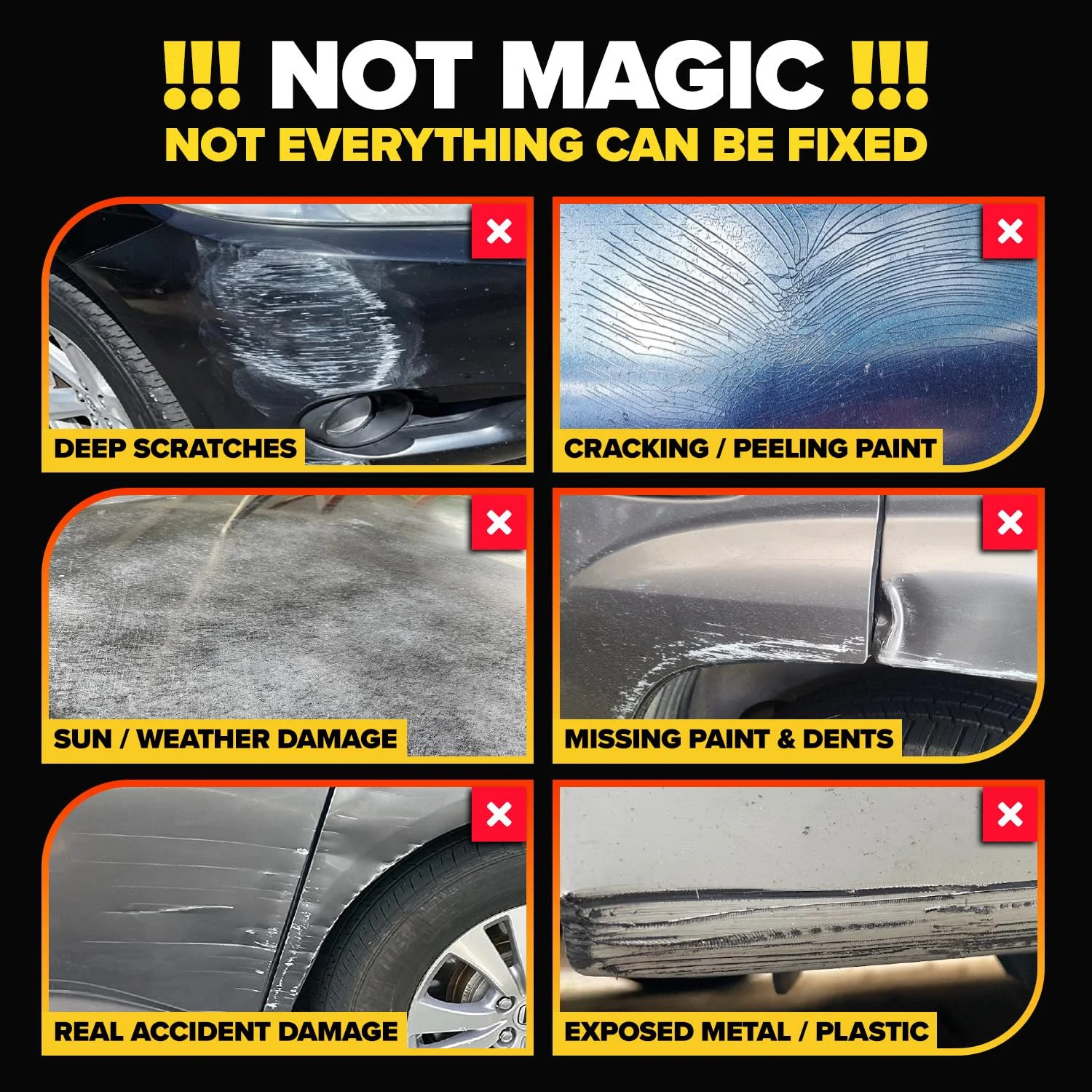 Carfidant Scratch Repair and Swirl Remover – Car Paint Scratch Remover & Restore