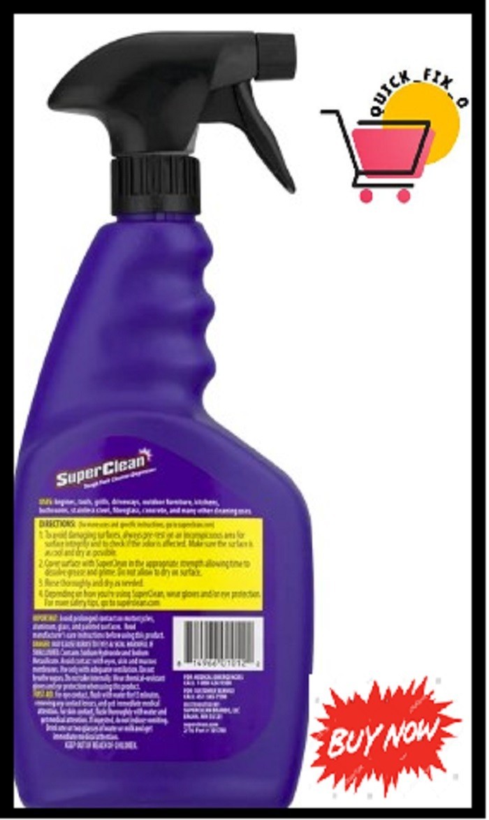 Super Clean Tough Task Cleaner-Degreaser, 32oz