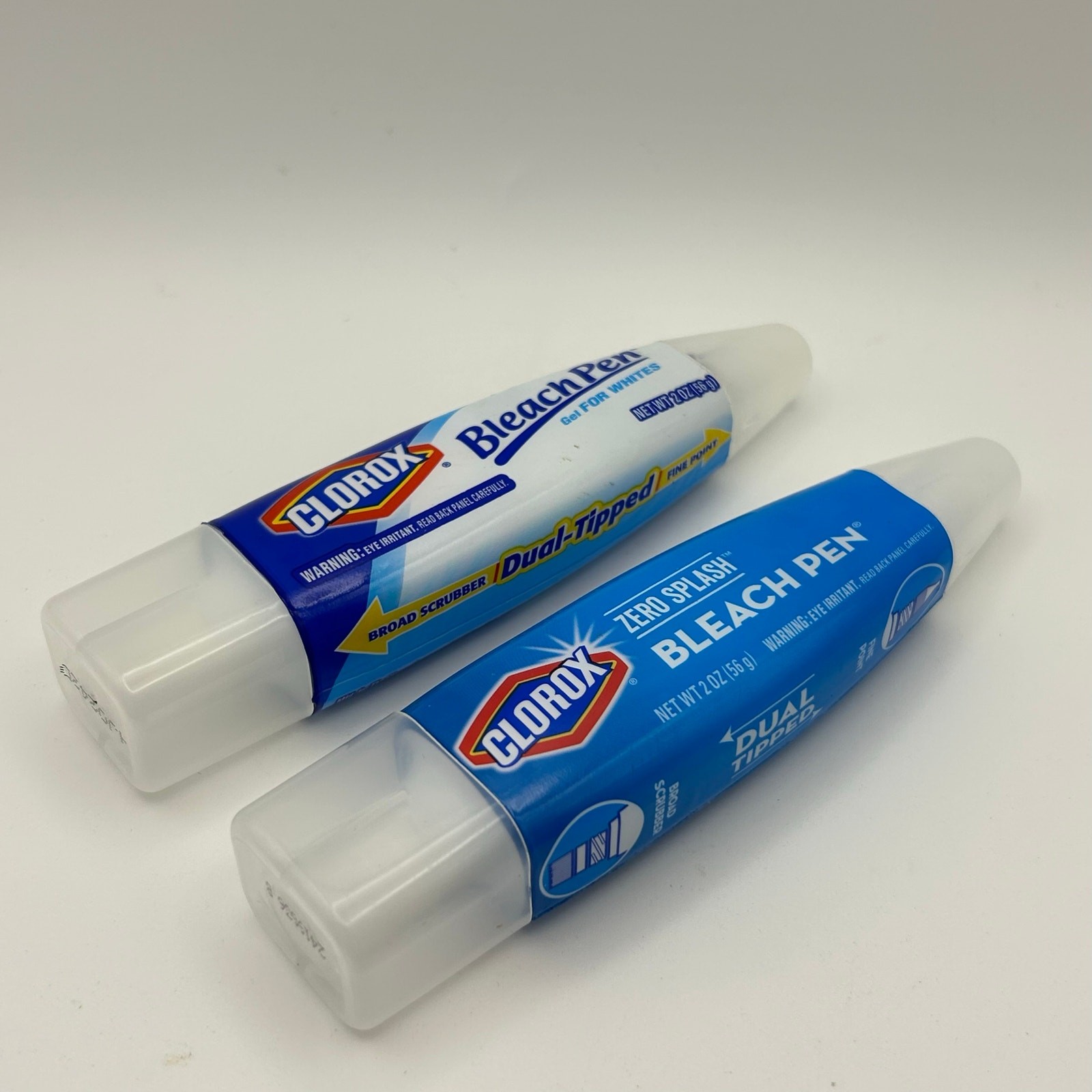 Clorox Bleach Pen Lot of 2 Zero Splash Gel for Whites Discontinued