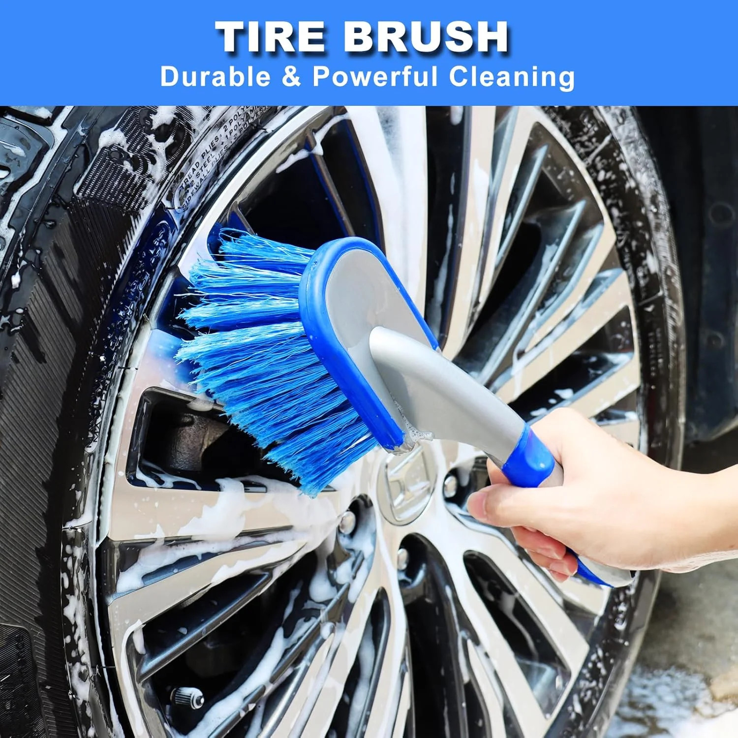 12Pcs Wheel Brush Kit for Cleaning Wheel and Tire, Wheel and Rim Brush, Car Deta