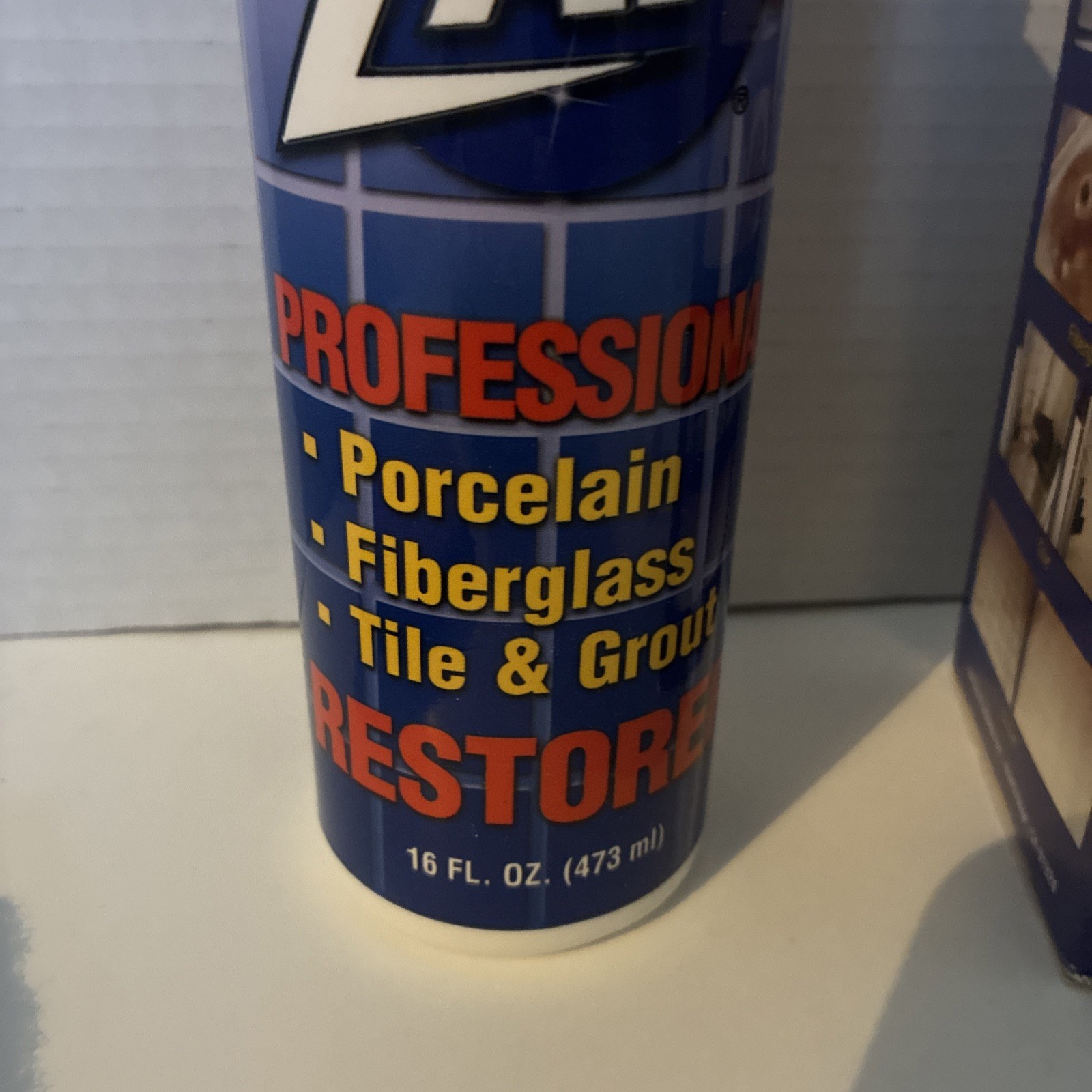 Zap! Professional Restorer for Porcelain Fiberglass Tile Grout 16 oz NEW