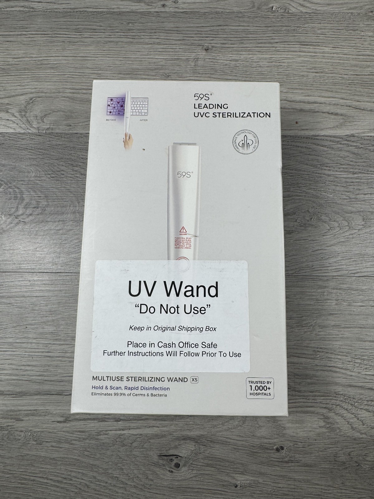 59-S UVC X5 LED Handheld Sterilized Sterilization for Travel and Hotel