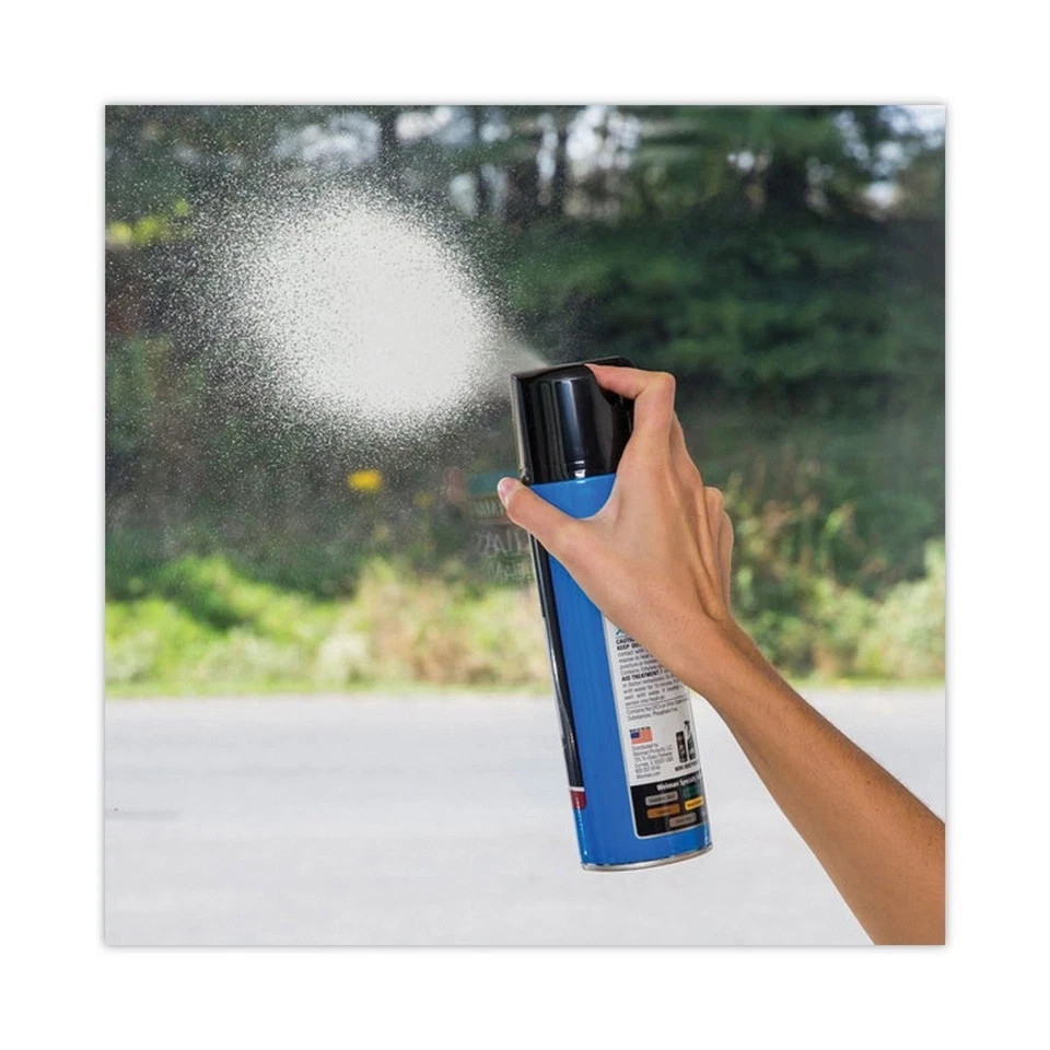 Lot of 6 WEIMAN 19 ounce Aerosol Spray Can Free Foaming Glass Cleaner No Drip