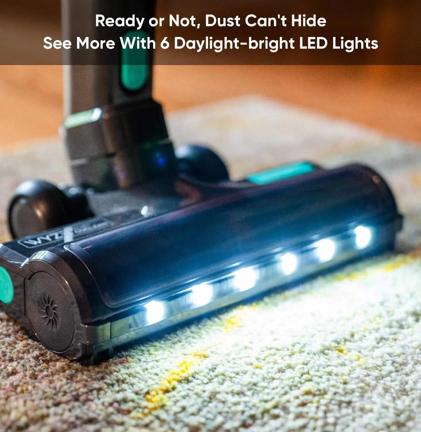 Home Cleaning: Hard Floor & Carpet, HEPA Filter, 20Kpa Suction, 300W Brushless M