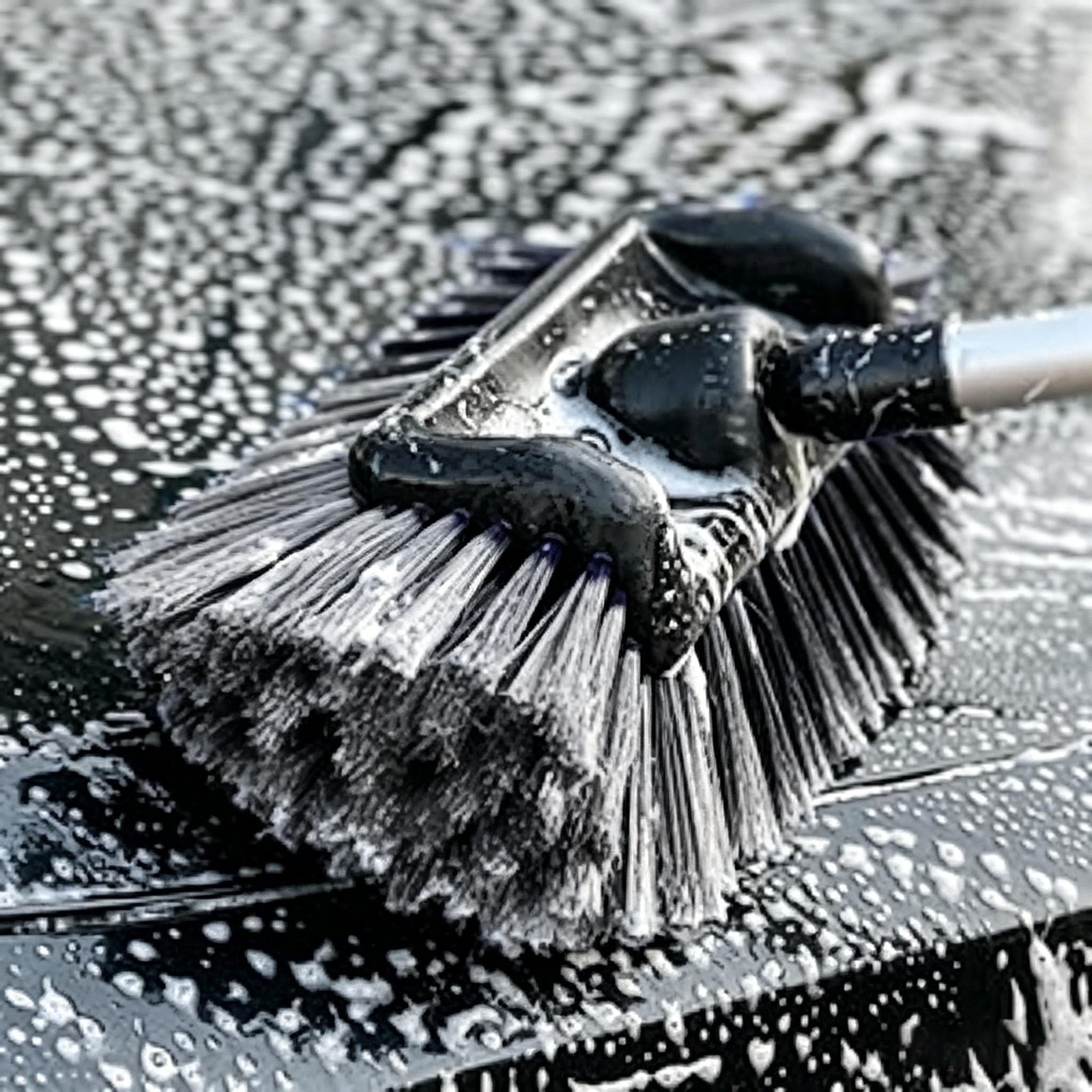 11.5″ Car Wash Brush with Ultra-Soft Bristle for Car,Truck,RV&Boat Exterior C…