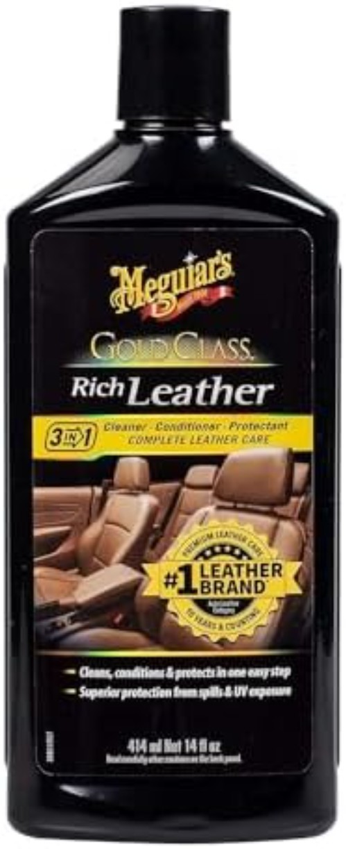 Non-Greasy 3-in-1 Leather Cleaner & Conditioner with Advanced UV Protection