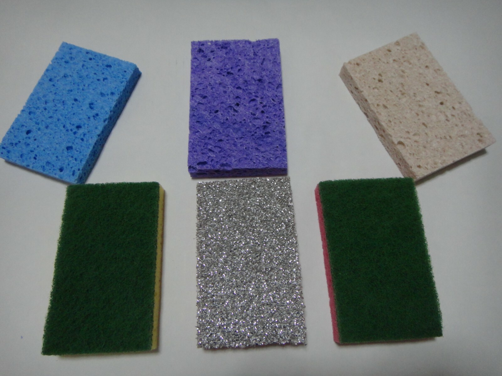 12 Pcs Cellulose Sponges & Sponge Scrubbers 2.75″ x 4.5″ US Seller