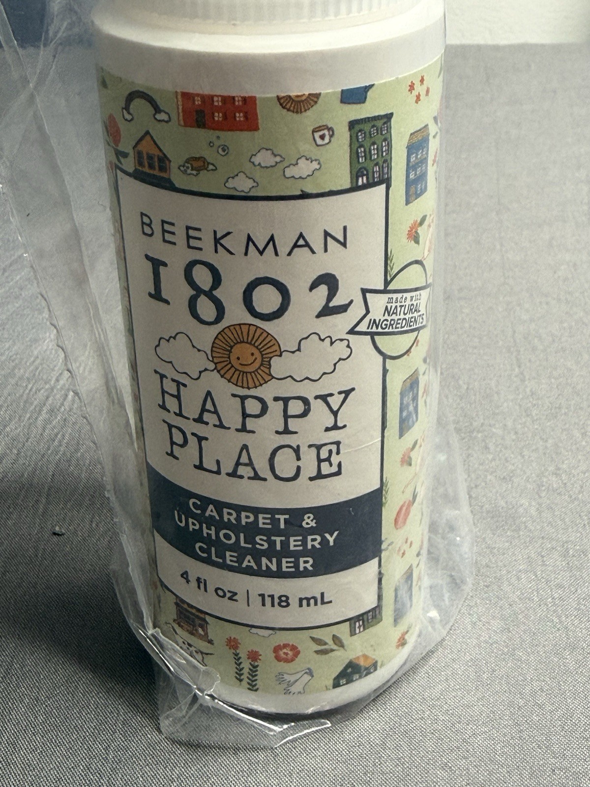 Beekman 1802 Happy Carpet & Upholstery Cleaner, 4 Fl Oz. – New, Sealed