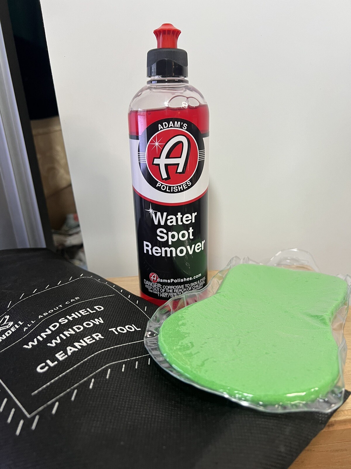 Adam’S Polishes Water Spot Remover – Hard Water Stain Remover for Glass, Shower