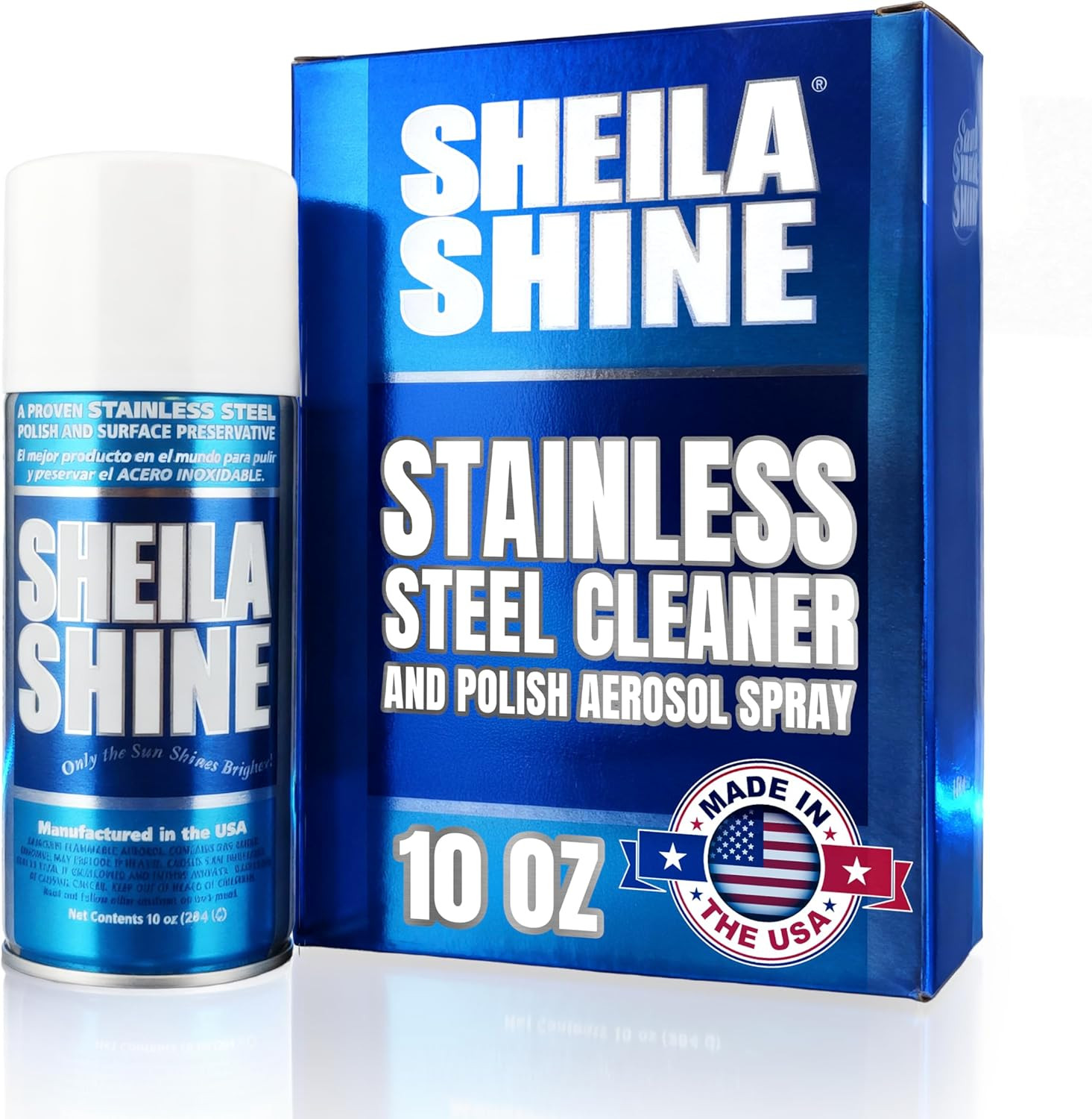 10Oz Stainless Steel Cleaner and Polish – Cleans, Polishes & Protects Kitchen Ap