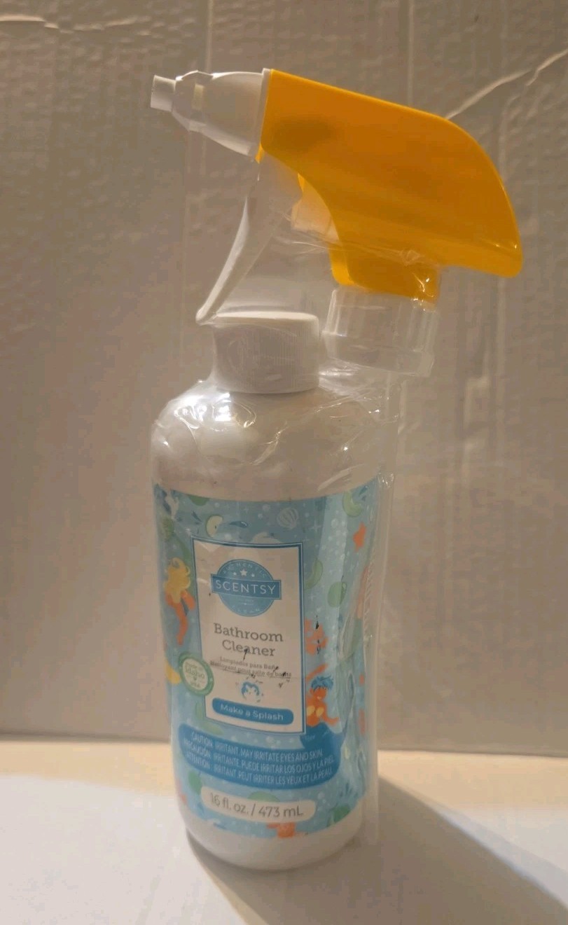 NEW! Scentsy Bathroom Cleaner MAKE A SPLASH All Purpose Surface Cleaner 16 fl oz