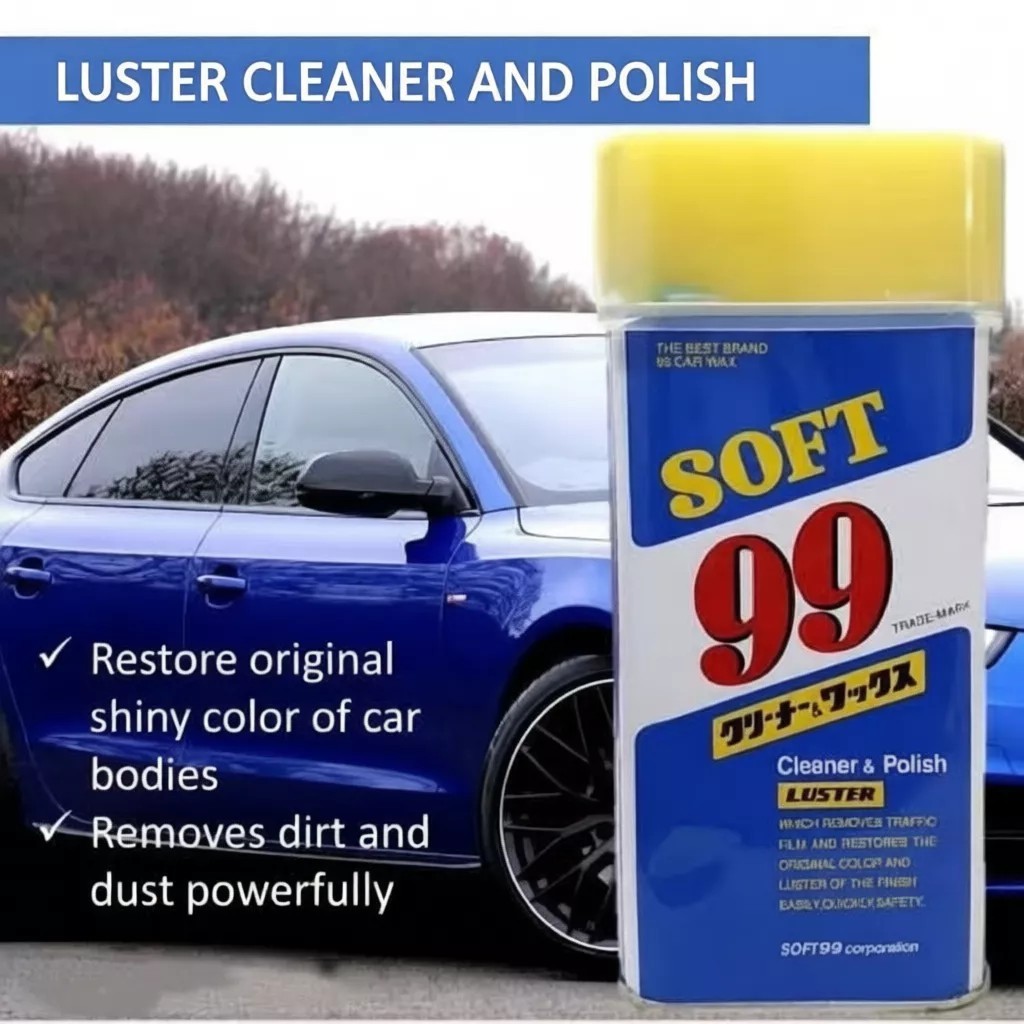 SOFT99 Cleaner & Polish Luster High Shine Car Paint Cleaner & Polish 530ml