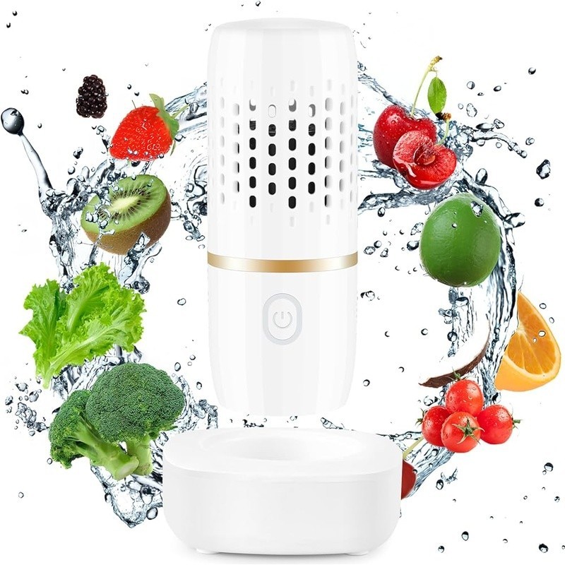 Portable Fruit Vegetable Cleaner Ion Purifier Quick Wash Kitchen Gadget New