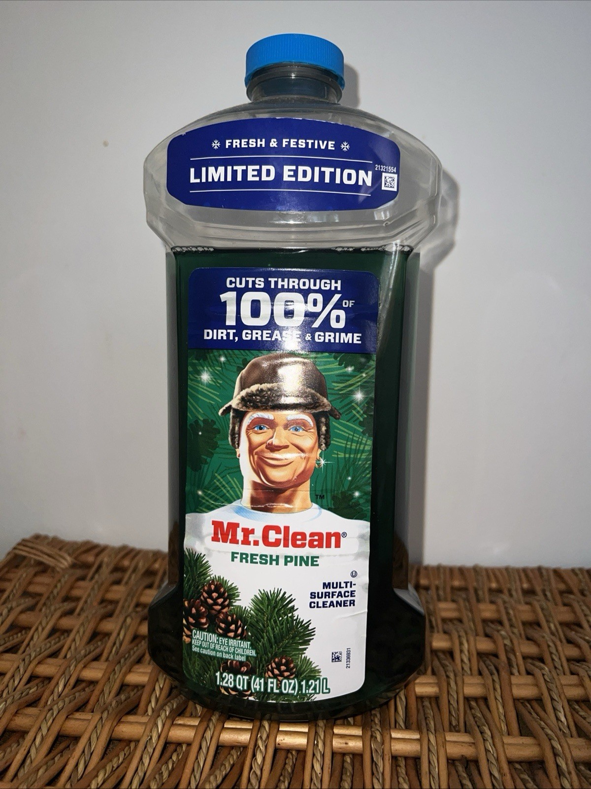 Limited Edition Mr. Clean All Purpose Cleaner, Cleaning Liquid Fresh Pine 41oz