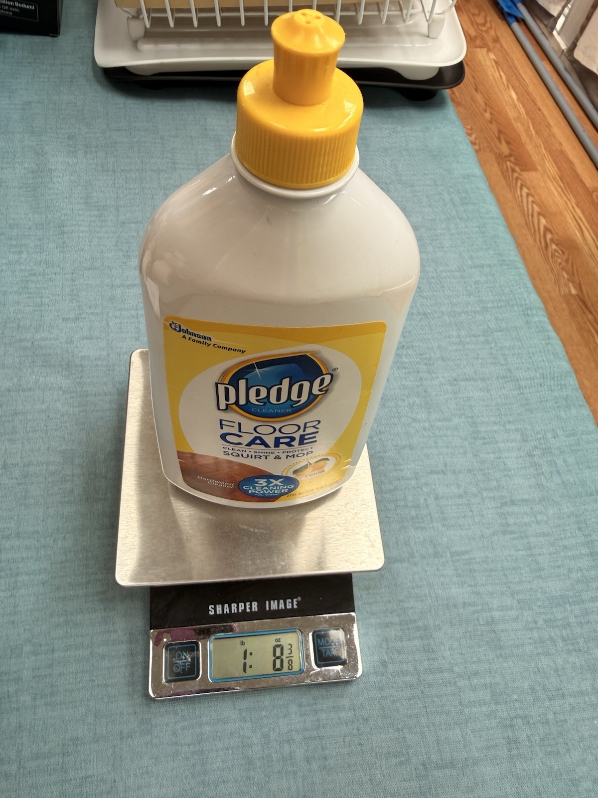 Pledge Floor Care Squirt & Mop Lemon Hardwood Cleaner 27oz