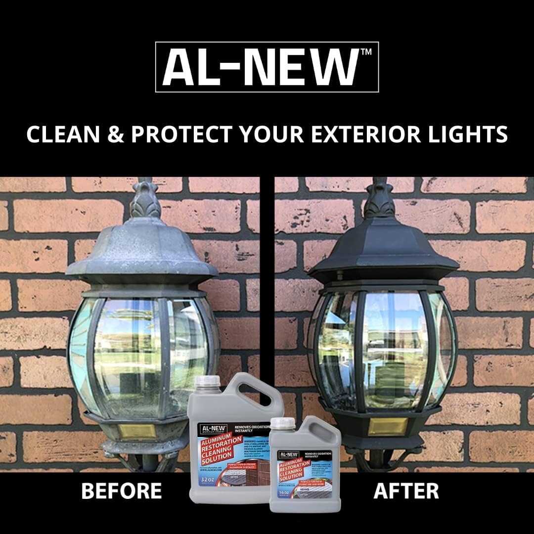 16oz Aluminum Restoration Cleaning Solution For Patio Furniture & Metals16oz Alu
