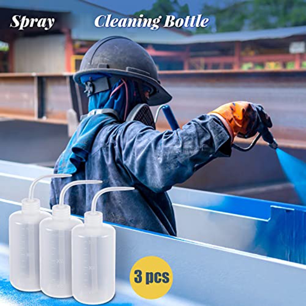 Spray and Small Parts Cleaning Kit 24 Pieces with 3 Bottles and 21 Brushes