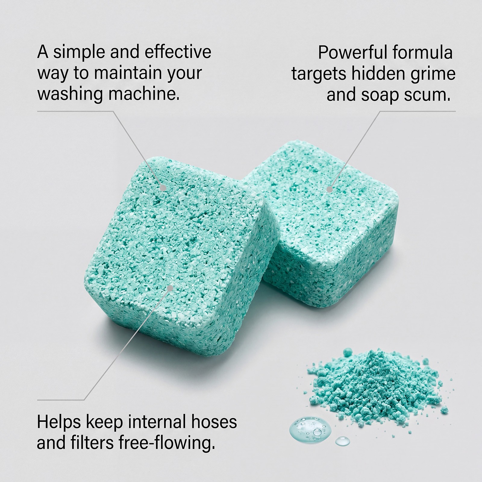 Washing Machine Cleaner Pro, Prime Drum Washing Machine Cleaner 12 TABLETS