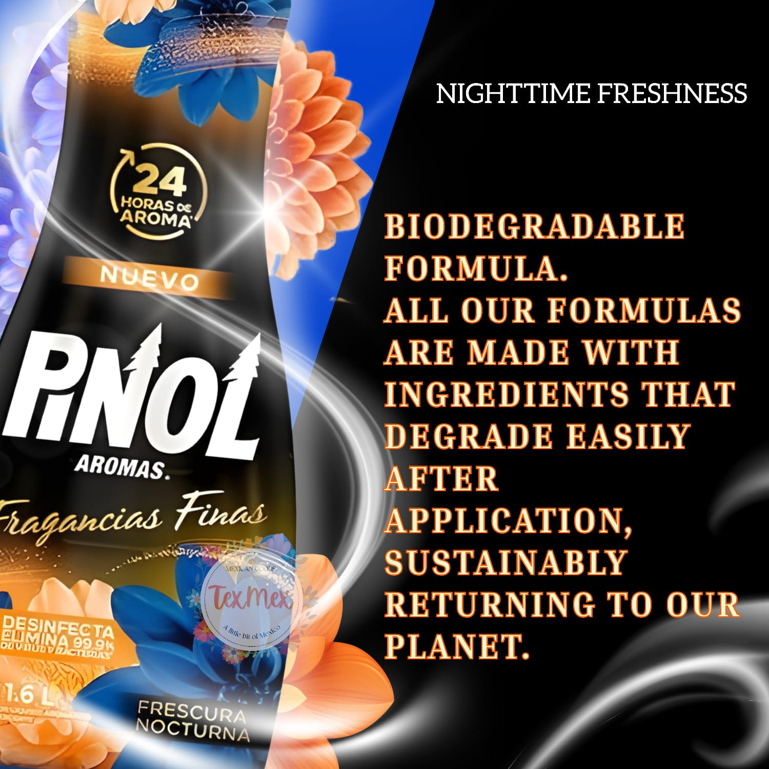 Multipurpose Cleaner Fragancias Finas 1.6 L, Midnight Freshness for Floors