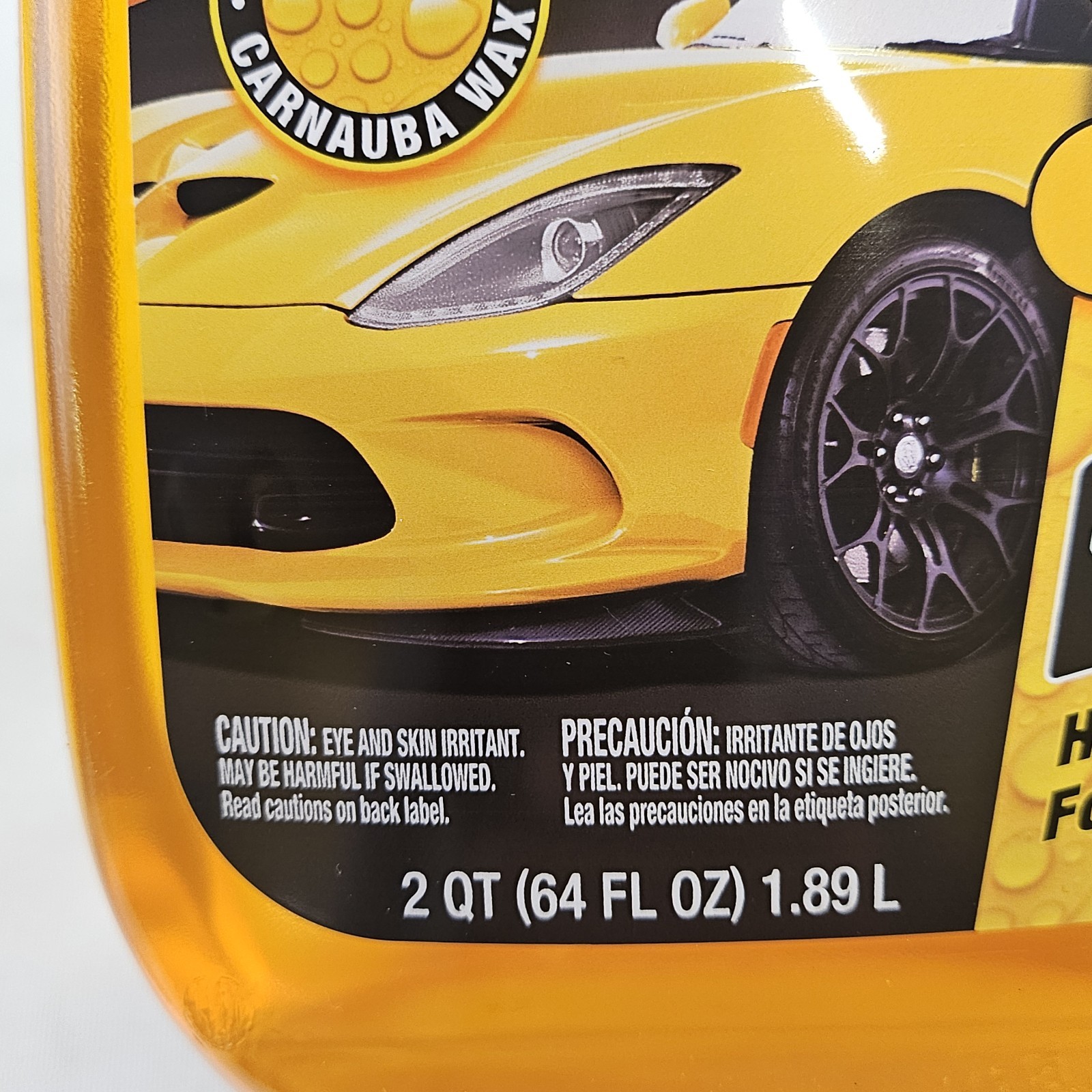 Armor All Ultra Shine Wash and Wax Liquid 64oz Bottle 4 PACK New