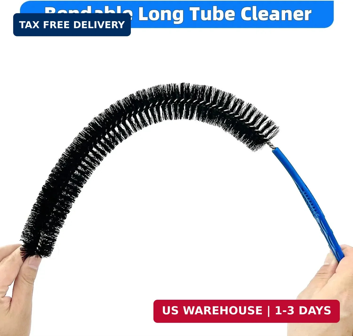 Flexible Cleaning Tool,Bendable Sewer Drain Brush, Long Pipe Cleaner for Home Ki