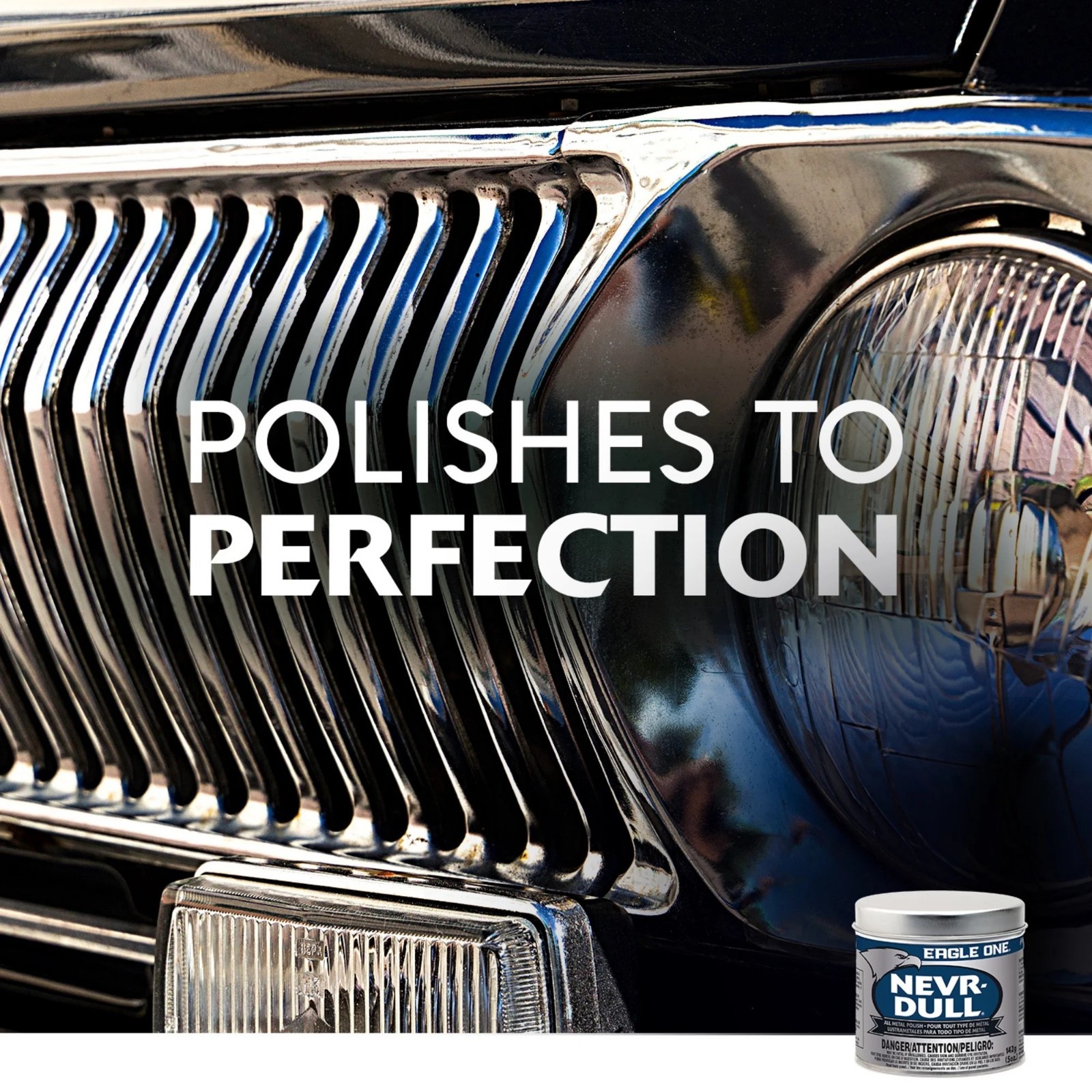 Eagle One Car Polish, Nevr-Dull Wadding Metal Polish, 5 Oz