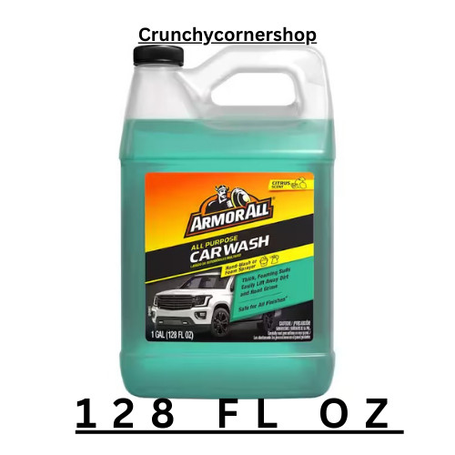 All-Purpose Car Wash pH Neutral Foaming Cleaner Citrus Scent Liquid 128 oz
