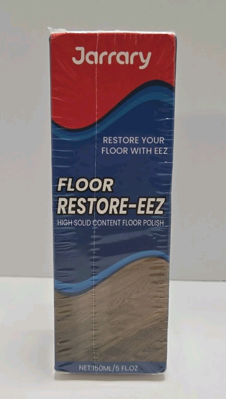 Floor Restore-eez 5fl oz High Solid Content Floor Polish By Jarrary NEW SEALED
