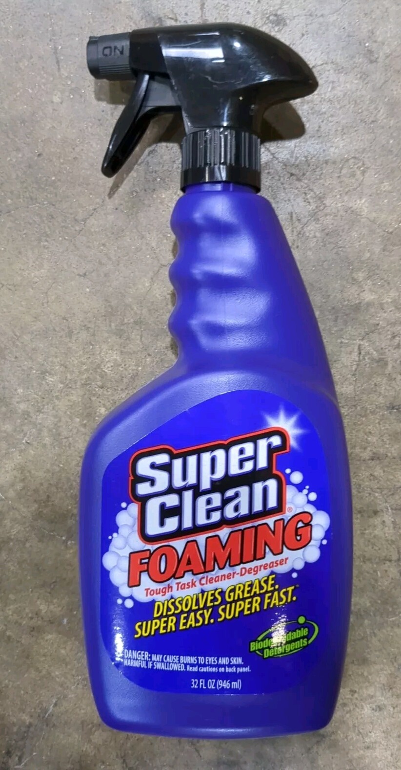 Super Clean Foaming Multi-Surface All Purpose Cleaner Degreaser Spray, Biodeg…
