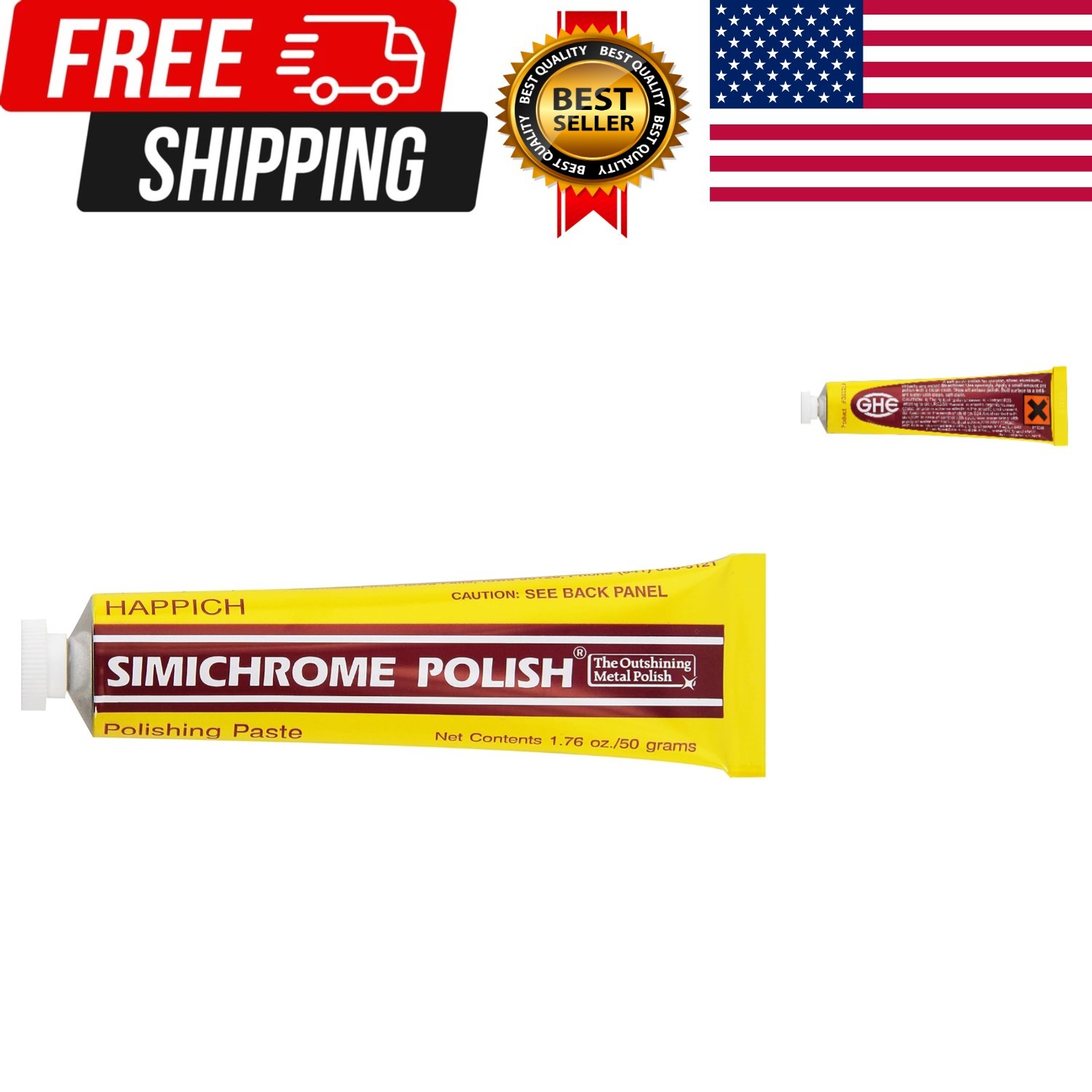 All Metal Polish Tube – 1.76 oz.