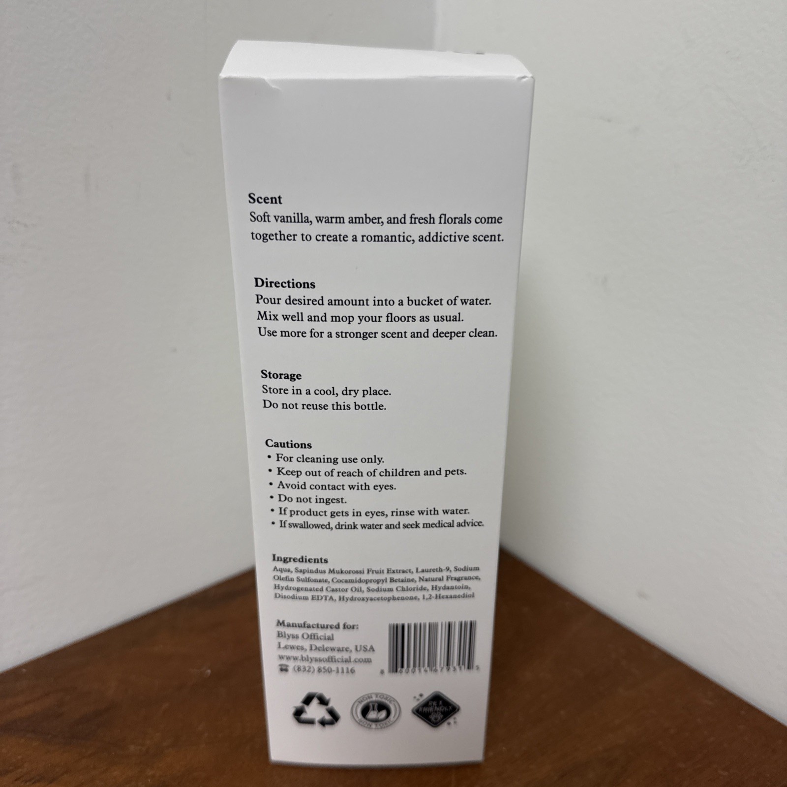 Blyss Mop Soap Heartbreaker 16.9 Fluid Oz