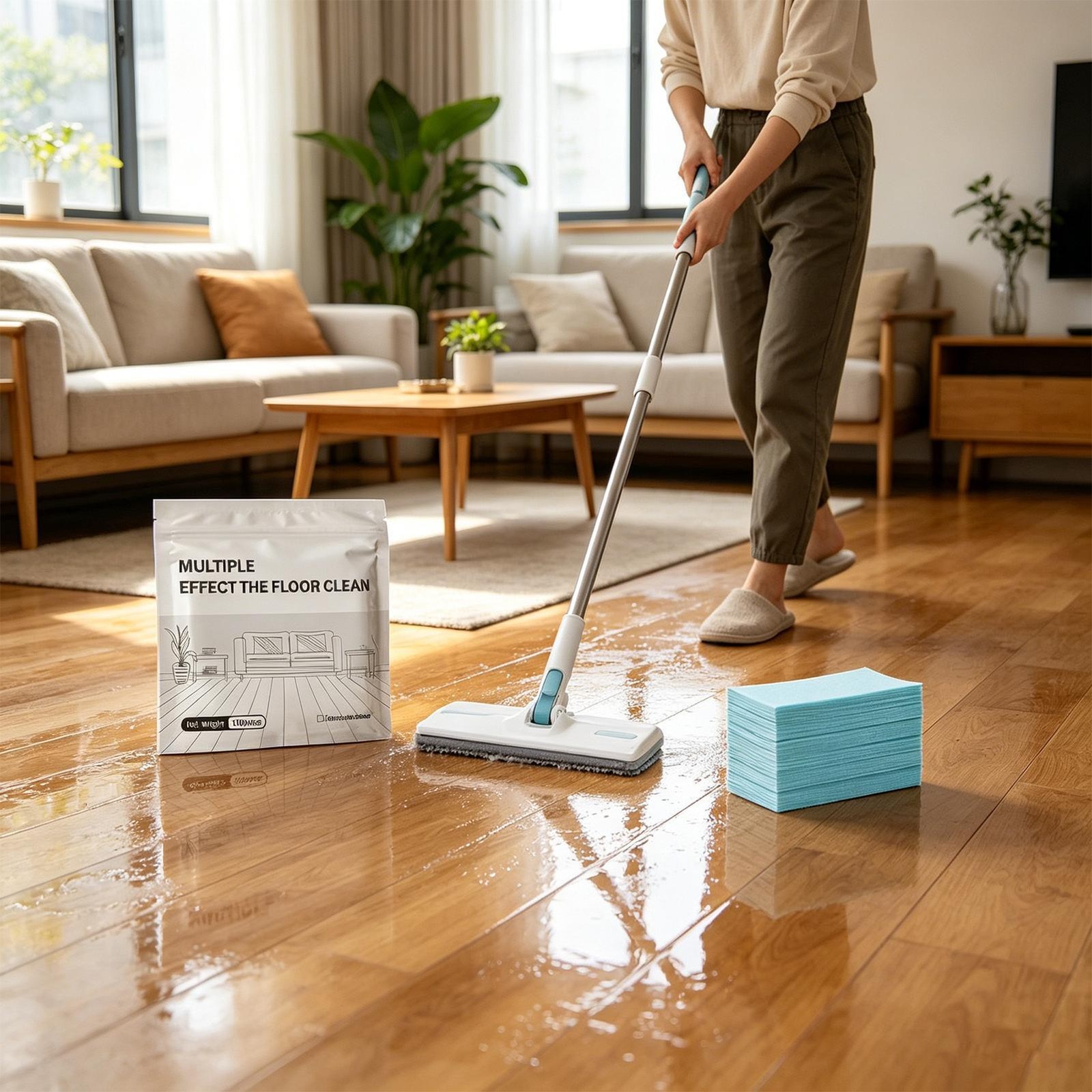 Multiple Effect The Floor Clean, 100 Piece Floor Cleaning Tablets Multi-Surface