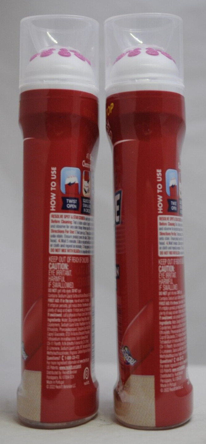 Resolve Spot & Stain Scrubber 2X 6.7 Oz Scrubber Top Carpet Cleaner