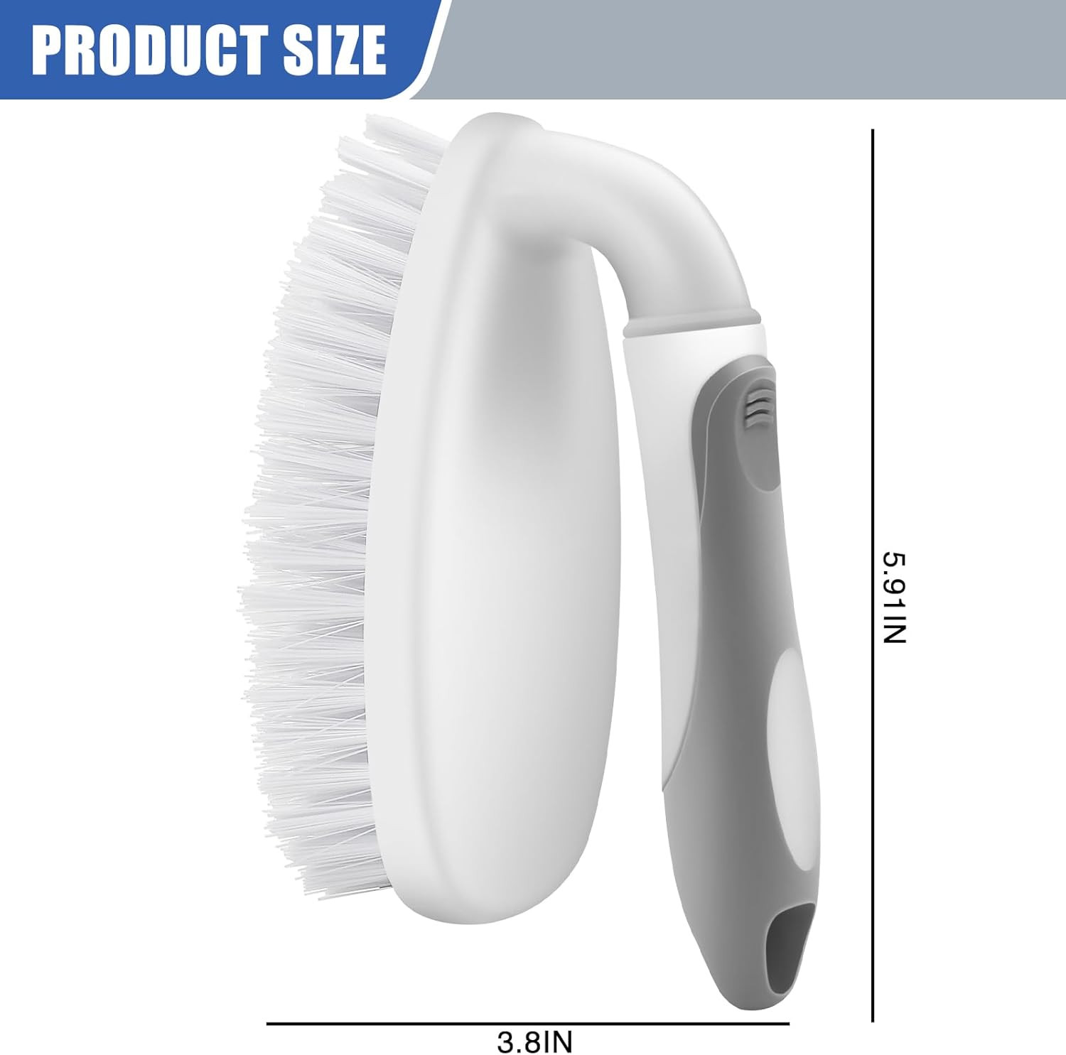 Scrub Brushes for Cleaning Bathtub Scrubber Heavy Duty Scrub Brush with Handle S
