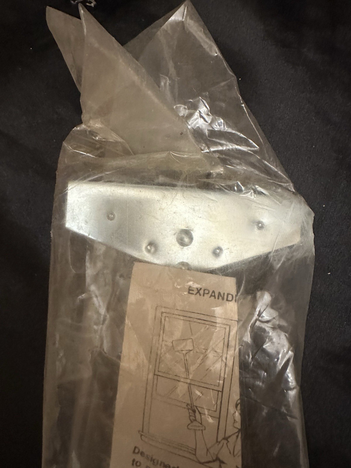 Vintage Expanding Window Washer Sponge Squeegee NOS Sealed Made Taiwan