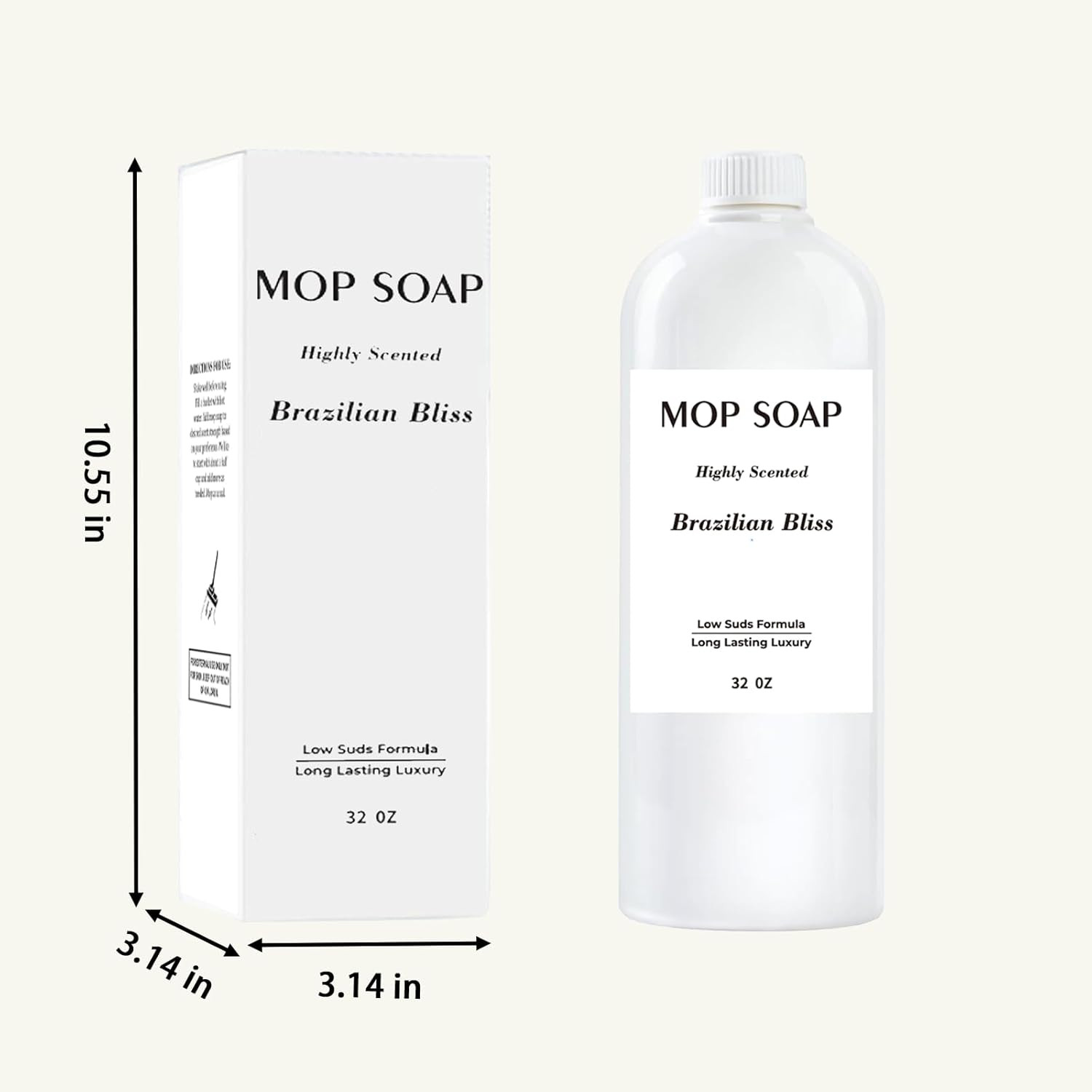 Mop Soap Highly Scented Fragrance, Long Lasting Luxury Floor Cleaner for Hardwoo