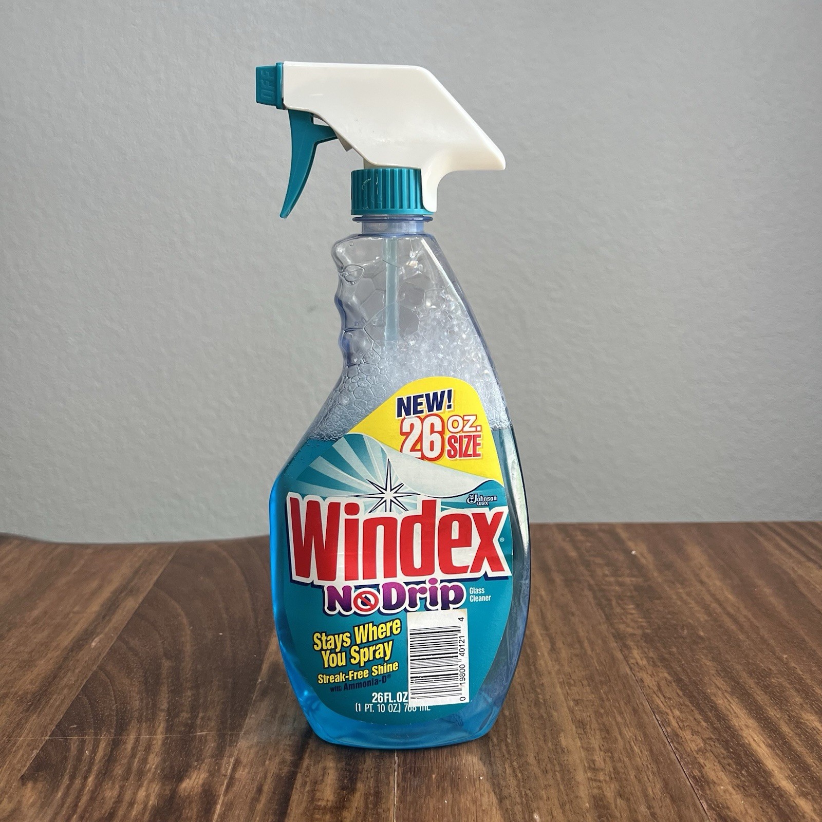 Windex No Drip Formula Discontinued 85% Full 26 Oz