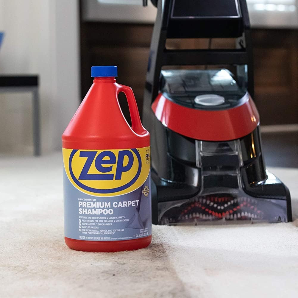 Premium Carpet Cleaner Shampoo – 1 Gallon (Case of 2) ECZUPXC1282 – Pro Strength