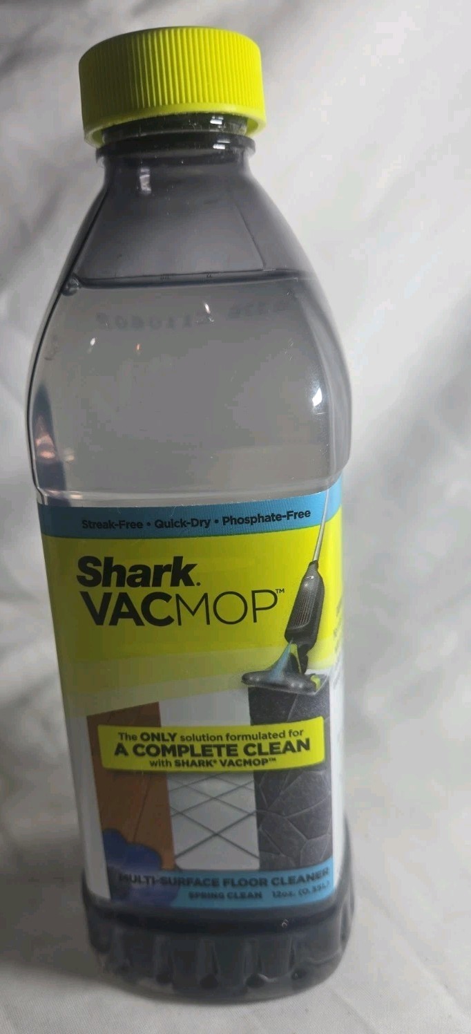 Shark VacMop Multi-Surface Floor Cleaner 12oz Streak Free, Quick Dry, Sealed