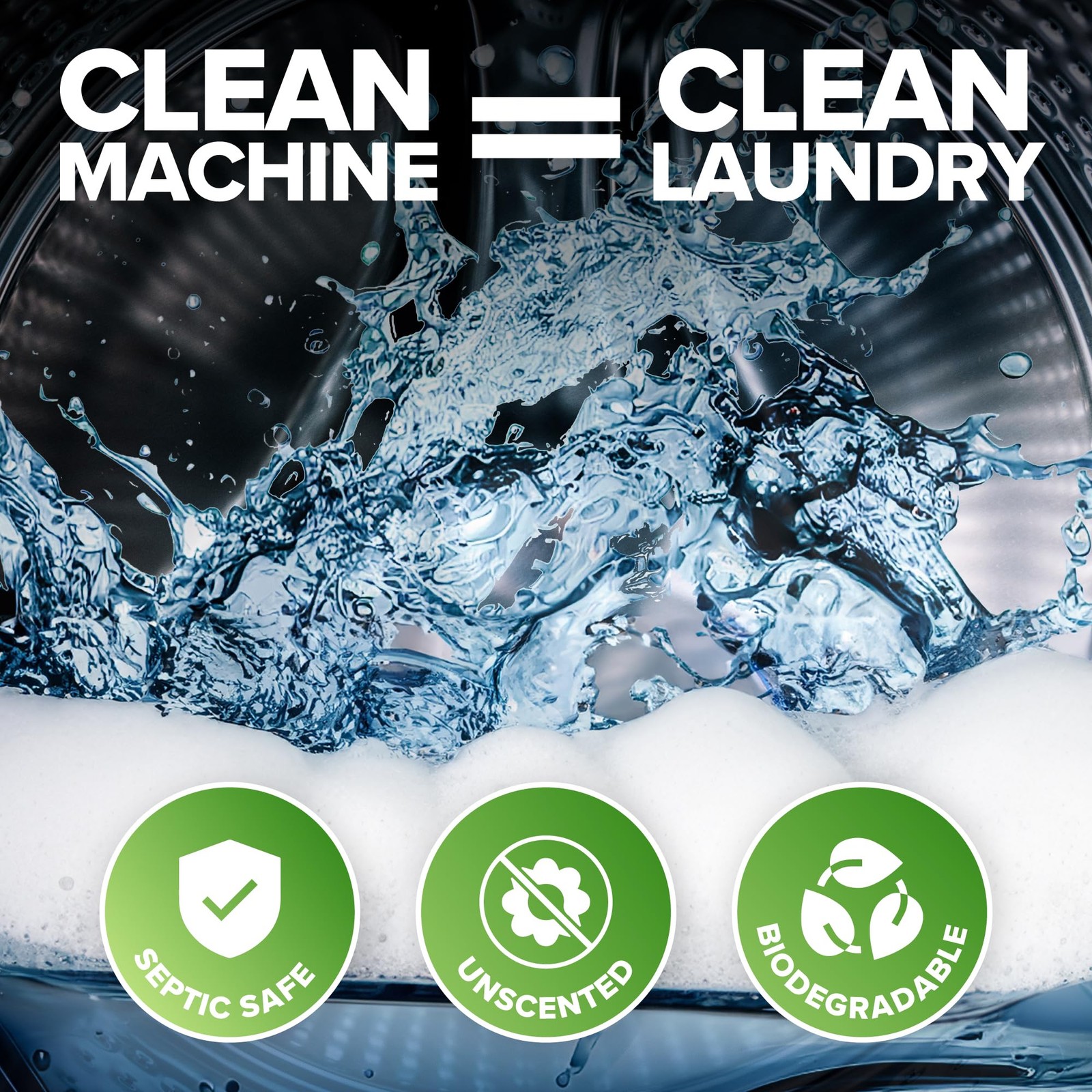 ® Heavy Duty Washing Machine Cleaner Descaler Tablets – for Front Load, Top L…