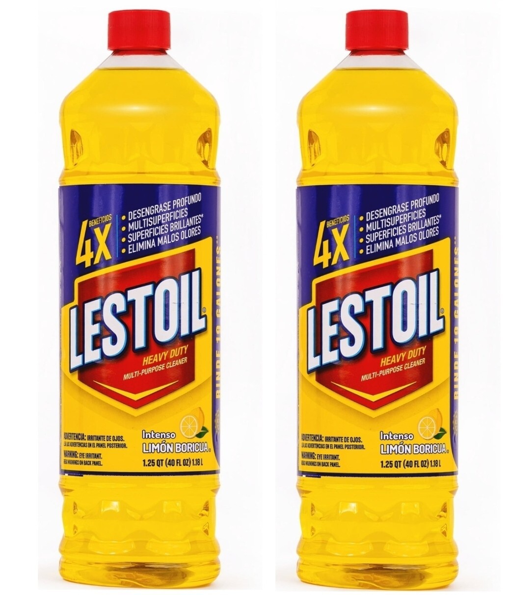 LESTOIL INTENSE LEMON HEAVY DUTY MULTI-PURPOSE DEGREASER CLEANER (2PKS-40oz.)