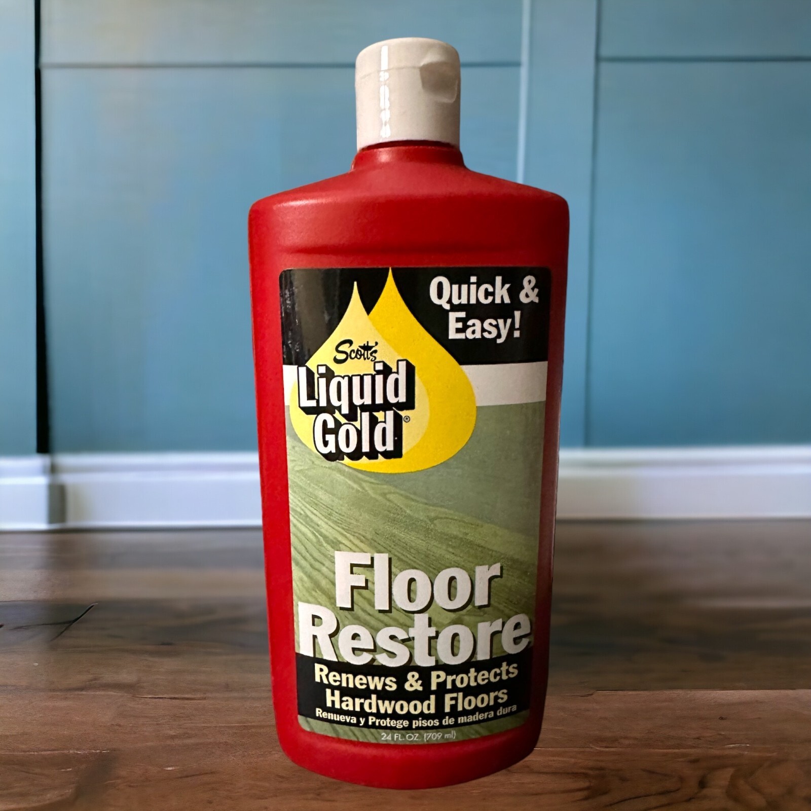 Scott’s Liquid Gold Restore Renews & Protects Hardwood Floors Quick & Easy New