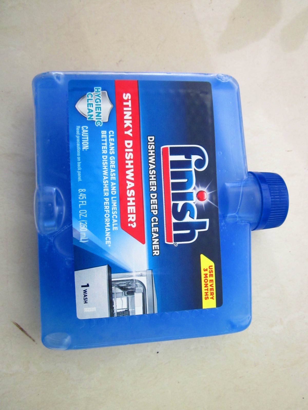 6 X Finish Dual Action Dishwasher Cleaner: Fight Grease & Limescale 8.45 Oz.EACH
