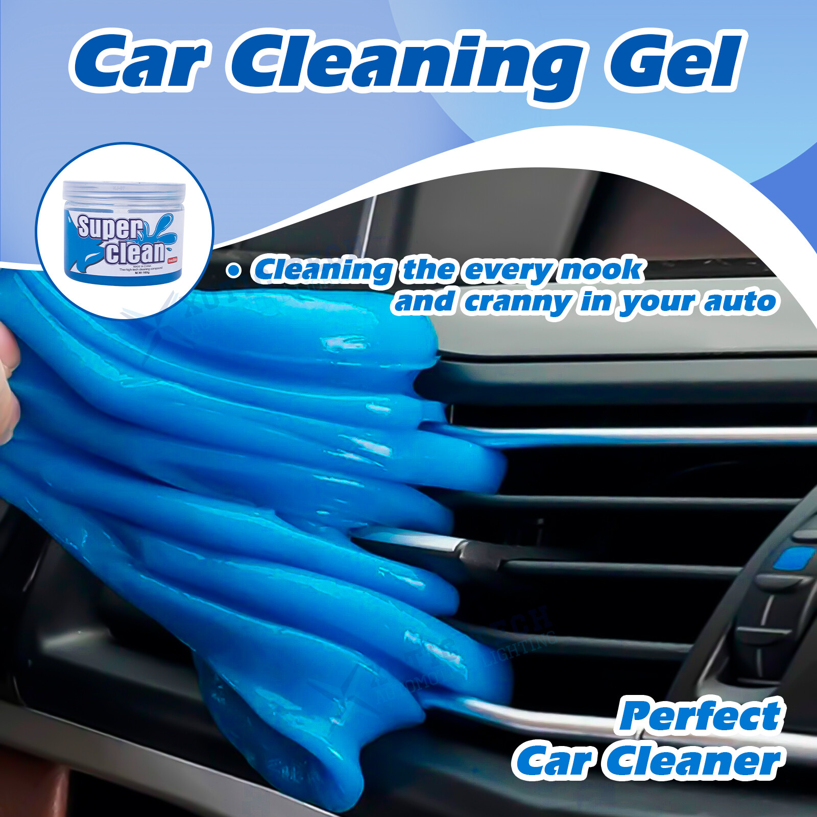 Reusable Cleaning Gel Universal Dust Cleaner Slime Pc Keyboard Car Auto Dusting