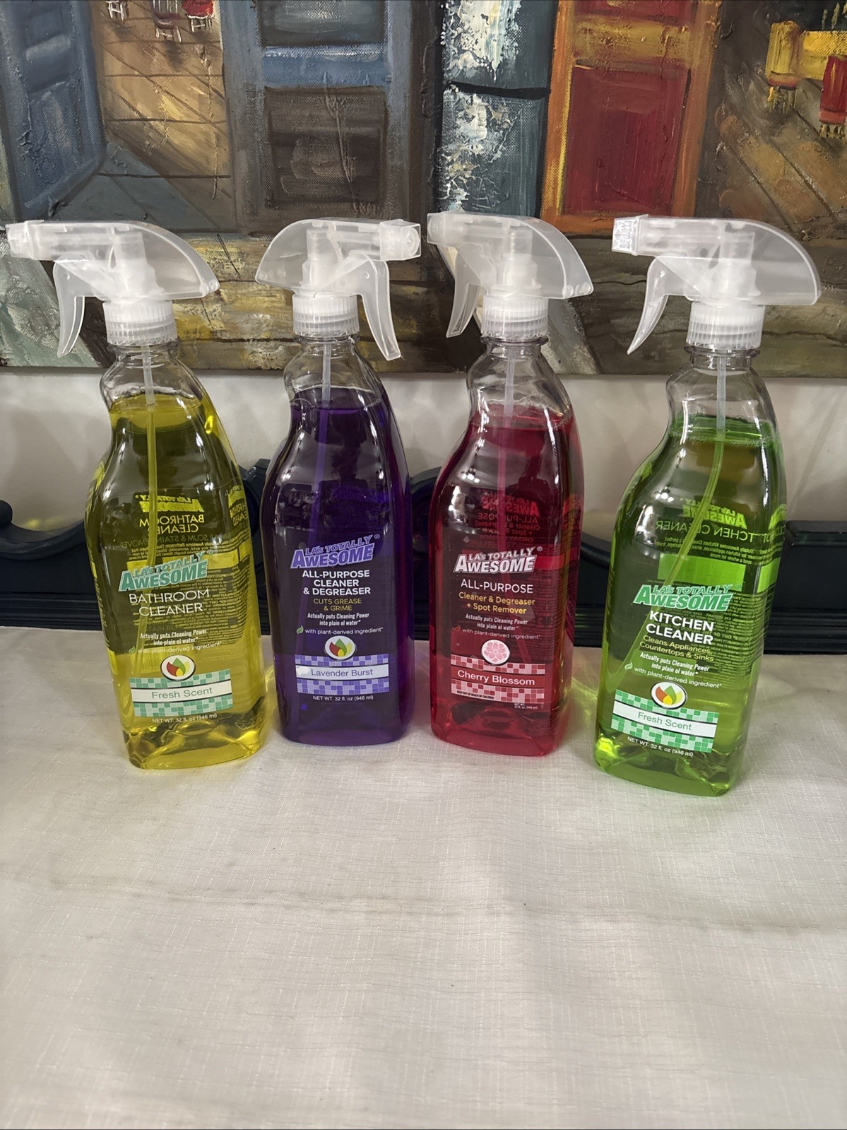 La Totally Awesome Cleaning Bundle 4 Bottle Entire House Variety